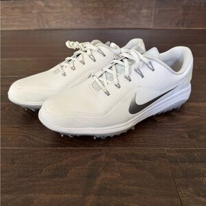 Nike React Vapor 2 White and Silver Golf Shoes men’s 12 Wide BV1138-101 New
